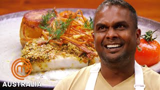 How to Make a Frozen Dinner Better  MasterChef Australia  MasterChef World [upl. by Ailemrac]