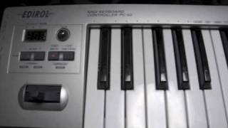 MIDI Keyboard 1  EDIROL PC50 [upl. by Endres]