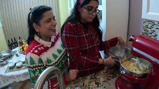 Guyanese Black Rum cake food christmas learning cake [upl. by Gisella314]