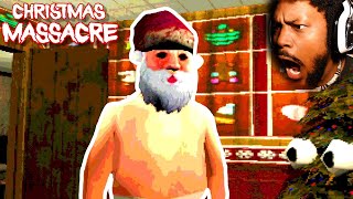 a horror game where YOU are the KILLER Christmas Massacre [upl. by Garratt627]