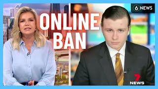 Leo Puglisi speaks to Channel 7 about social media ban for teens  6 News [upl. by Novah]