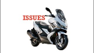 ISSUES  KYMCO XCITING VS 400 [upl. by Oaht]