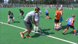 Hockey clinic Jeroen Hertzberger Ames Audi en AA Lease bij DMHC Dordrecht [upl. by Idolah]