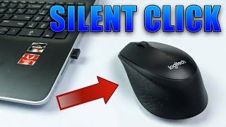 Logitech M330 Silent Wireless Mouse Review  Sound Test  Silent Click Mouse [upl. by Lindner874]