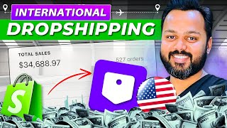 International Dropshipping For Beginners StepByStep  How to Start Dropshipping in 2025 [upl. by Nyleak]