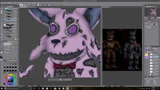 Five Nights at Eevees 4 speedpaint [upl. by Llenet]