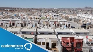 En Ciudad Juárez son abandonadas 100 mil casas debido a la inseguridad [upl. by Celio970]