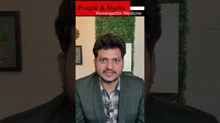 Sirf 1 Homeopathic Medicine For Pimples amp Marks in face  How to Use drkirtivikram shorts [upl. by Ahsilaf797]