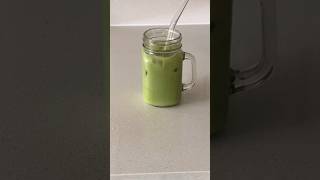 How To Make Iced Matcha Latte At Home 🍵 [upl. by Broadbent]