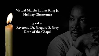 2022 Virtual Martin Luther King Jr Holiday Observance Program [upl. by Ainnat62]