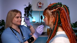 ASMR Real Person Doctor Check Up [upl. by Ettessil]