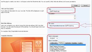 SharePoint Staff Meeting Site [upl. by Rangel]