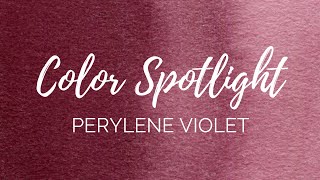 Color Spotlight Perylene Violet PV29  Season 3 [upl. by Suoirred]