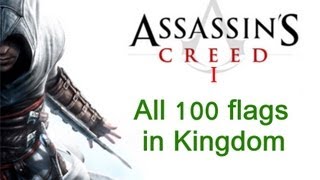 quotAssassins Creed 1quot All 100 King Richard flags locations in Kingdom [upl. by Lubba668]