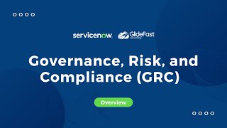 Governance Risk and Compliance GRC in ServiceNow  Share The Wealth [upl. by Cohin]