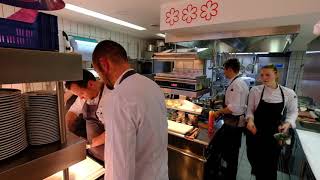 Busy Kitchen at 3 Michelin Star restaurant Atelier Munich  Germany [upl. by Notsnorb124]