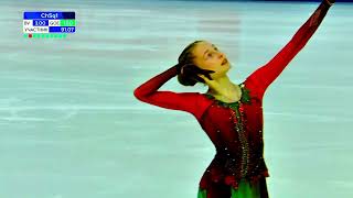 Margarita Bazylyuk A child performs on ice [upl. by Yarrum]