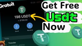 Earn Free USDT Daily 100 per day [upl. by Amias]