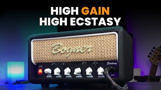 100 ABSOLUTE HIGH GAIN FUN  Bogner Ecstasy Mini Head Demo [upl. by Philbo]