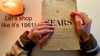 Let’s Flip Through this Vintage Sears Catalog  ASMR Soft Spoken [upl. by Bloomer]