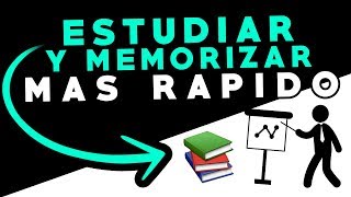 ESTUDIA Y MEMORIZA MAS RÁPIDO Exámenes libros [upl. by Evaleen]