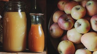 Manzanas de la quotHuertaquot a la Mesa  cómo hacer sidra vinagre y manzanas deshidratadas [upl. by Morry36]