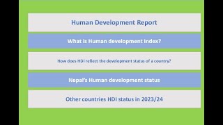 Human Development Report 202324 [upl. by Katharyn]