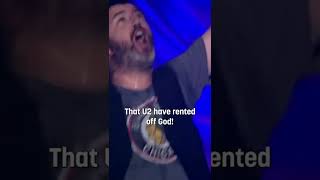 A Typical U2 Concert  shorts  TOMMY TIERNAN [upl. by Eleni]