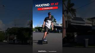 Turning CIRC🛹 🛹FF AT maxfind electricskateboard skateboarding skate shorts [upl. by Bertila]