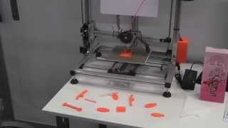 Velleman 3D printer K8200 test print [upl. by Jevon492]