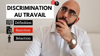 Discrimination au travail  Comment réagir  Que dit le droit [upl. by Marala]