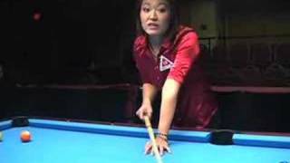 Pool Lessons amp Billiard Instruction  Set amp Slow Back Stroke [upl. by Rodie]