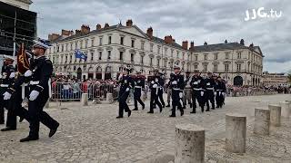 Défilé militaire du 8 mai 2023 à Orléans  Fêtes de Jeanne dArc [upl. by Mcarthur]