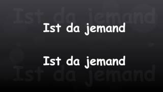 Adel Tawil  Ist da jemand  Lyrics [upl. by Wettam]