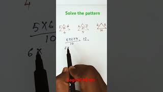 Solve the patternReasoning maths shortsvideo shorts mathstricks ntpc psc [upl. by Edals]