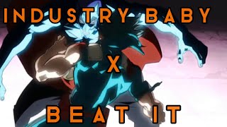 Industry Baby x Beat It AMV Lil Nas x Michael Jackson  MIX [upl. by Ailefo]