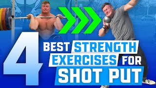 Best Strength Exercises For Shot Put [upl. by Teraj]