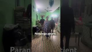 paraplegia paralysis muscle strenght guru reels reel physiotherapy treanding trend gym [upl. by Caravette]