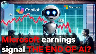 Microsoft EARNINGS signal the END OF THE AI HYPE CYCLE [upl. by Roti]