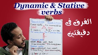 dynamic and stative verbs امتى احط ing [upl. by Willow]