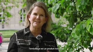 Marta de Cidrac  quotLindustrie de lemballage a su faire preuve dinnovation pour évoluerquot [upl. by Trumaine]