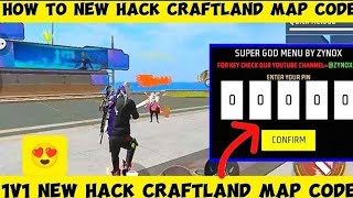 FREE FIRE NEW CRAFTLAND PAID MODE REVEAL  HOW TO HACK CODE freefire freefiremax ff [upl. by Chase]