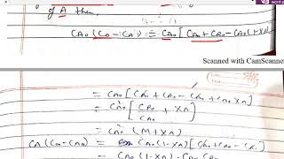 CRE1 Integral Method of Analysis AutoCatalytic Reactions [upl. by Lemrahc]