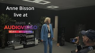 Anne Bisson Full live at the Paris Audio Video Show 2024 PAVS  High End  “THE ESSENTIALS” [upl. by Dovev]