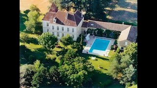 Beautiful property for sale on the Dordogne river [upl. by Ezara]