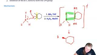 Hydroboration Oxidation Explained  Steps and Examples [upl. by Ranchod]