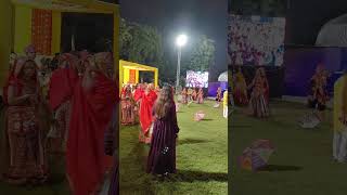 Beautiful garba dance in ahmedabad gujarat garbadance dandiya [upl. by Robi]