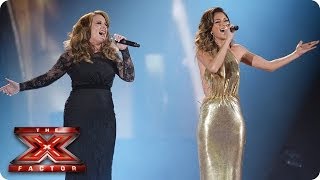 Sam Bailey sings And Im Telling You with Nicole Scherzinger  Live Week 10  The X Factor 2013 [upl. by Acilgna446]