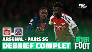 Arsenal 20 PSG  Le débrief de lAfter Foot de la défaite parisienne [upl. by Elizabeth]