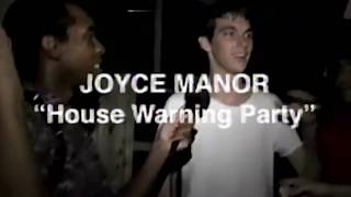 Joyce Manor  quotHouse Warning Partyquot Lyric Video [upl. by Egdamlat777]